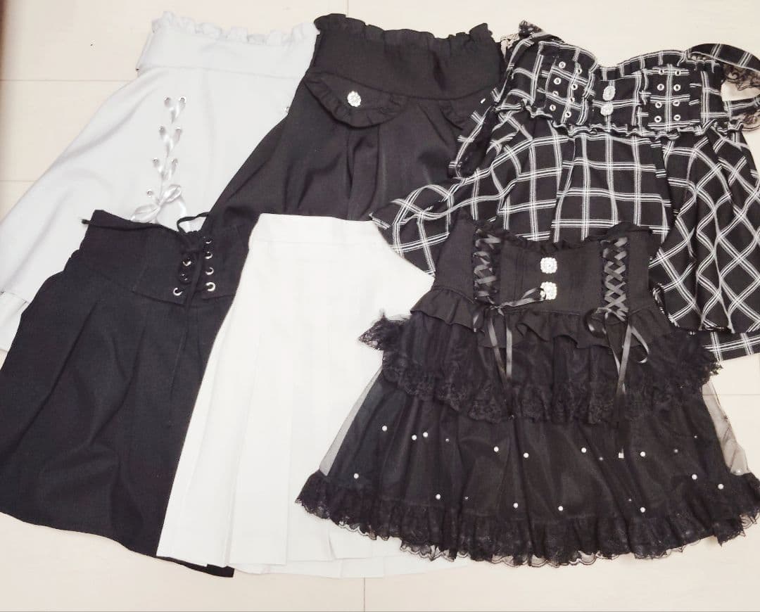 地雷系 地雷系服 量産型 スカート スナ系 まとめ売り