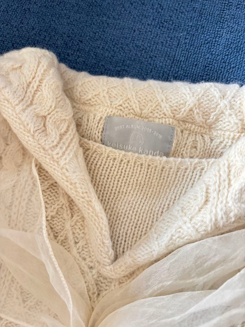 keisukekanda アランニットのセーラー服ワンピース