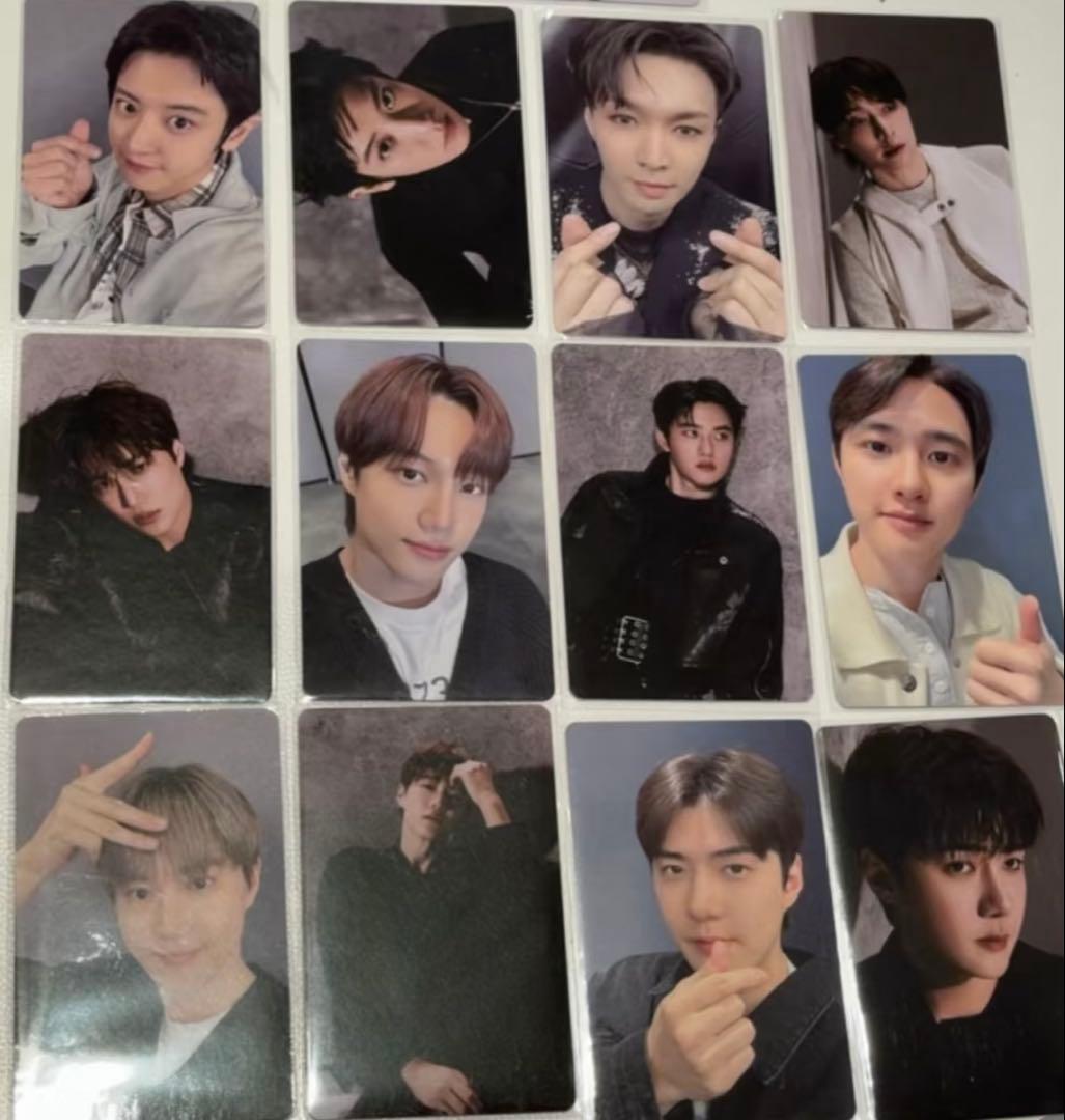 EXO REVERXE 中華　QQ music 12枚　セット