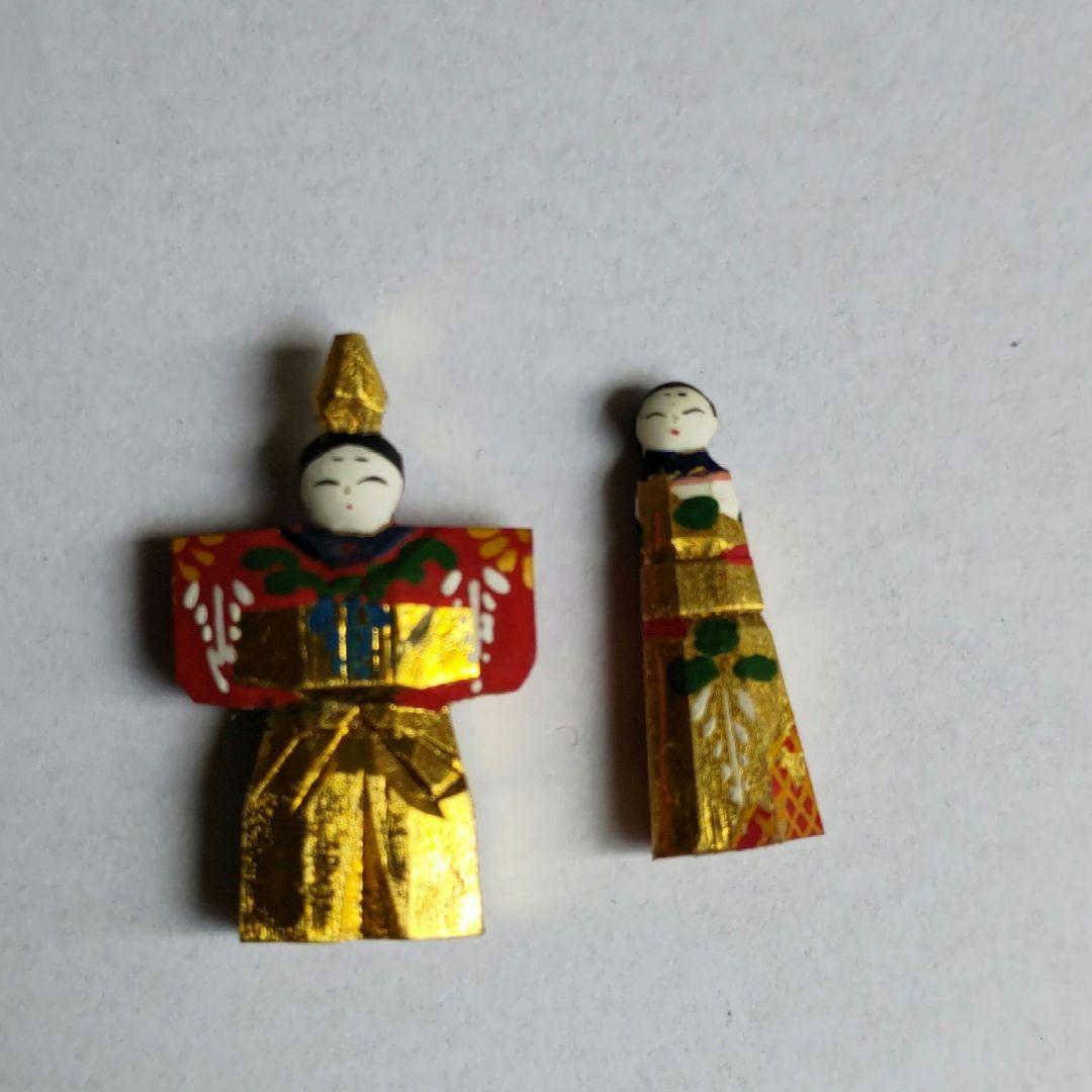 御雛　一刀彫　神泉