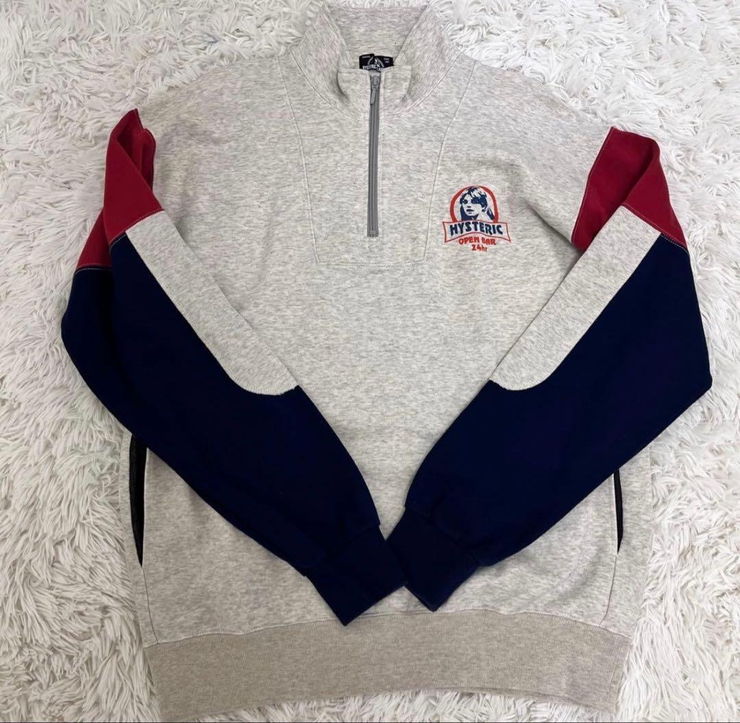ヒステリックグラマー ハーフジップ