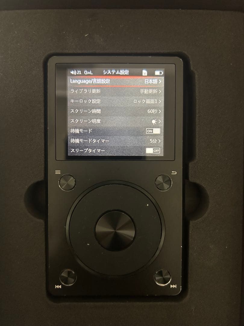 動作美品　FiiO X5 デジタルオーディオプレーヤー