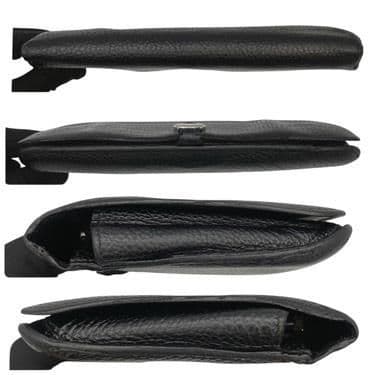 美品 HERMES エルメス ドゴン ▢L刻印 ケース付 ブラック