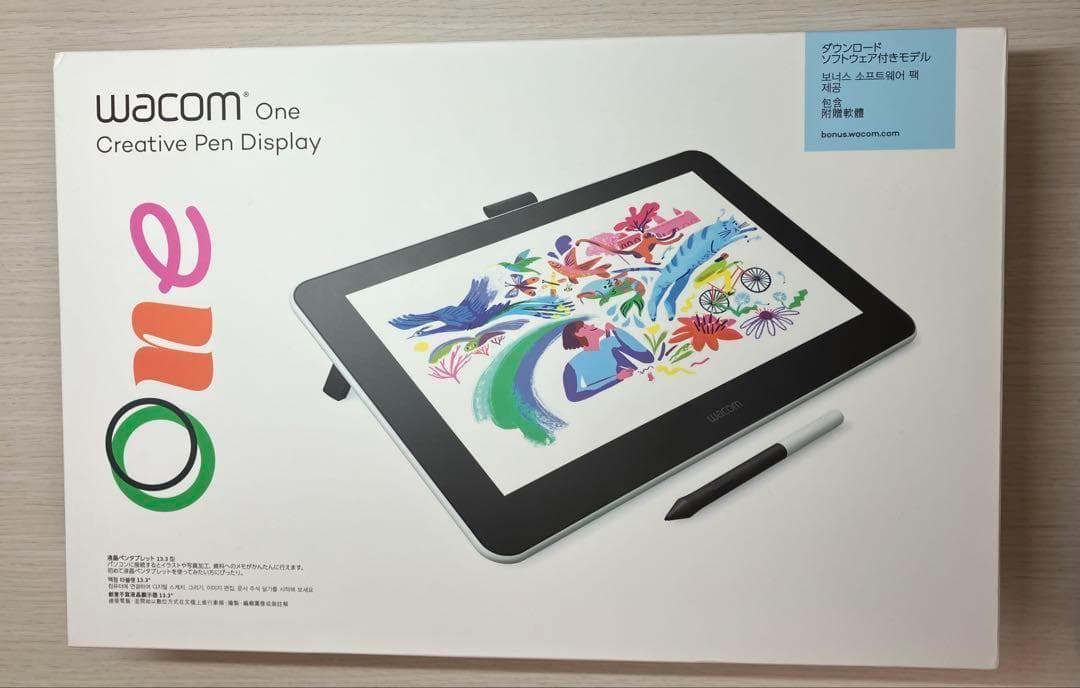 Wacom One DTC133W1D 液晶ペンタブレット［13.3型］