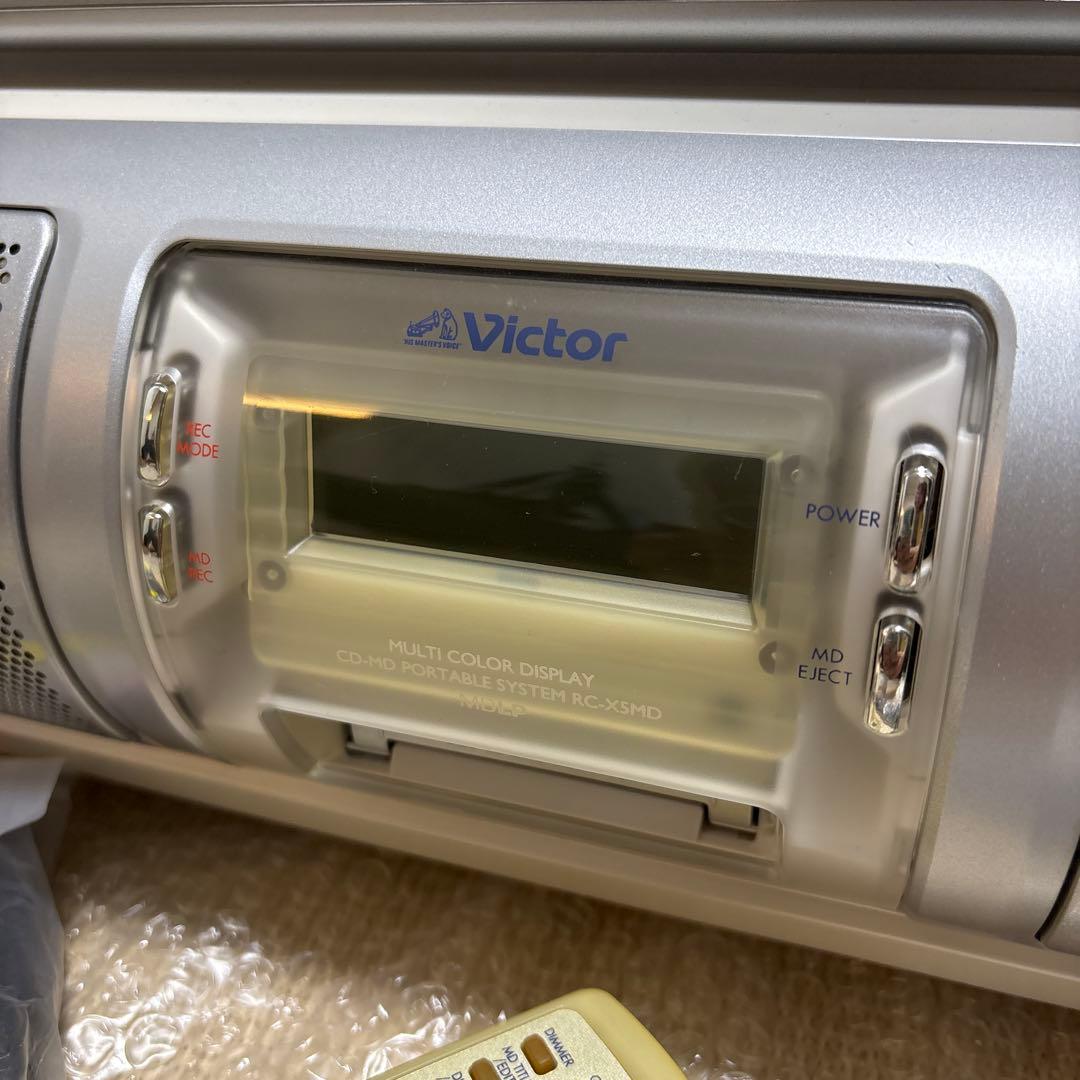 Victor　ＣＤ-ＭＤポータブルシステム　Clavia RC-X5MD