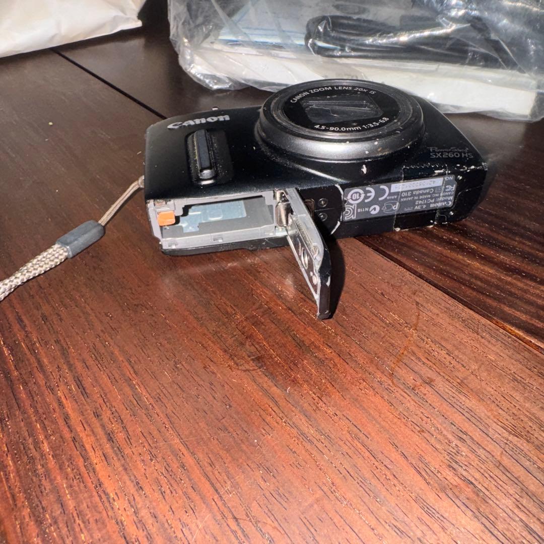 Canon PowerShot SX260 HS コンパクトデジタル 動作未確認