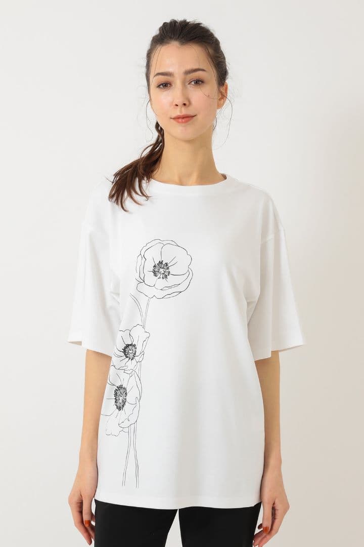 昨年購入・定価36,300円・美品★レオナール LEONARD カットソー 42