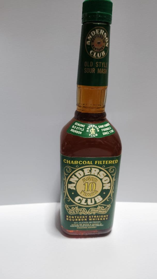 アンダーソンクラブ10年　バーボン　古酒　終売品 未開封 箱付き