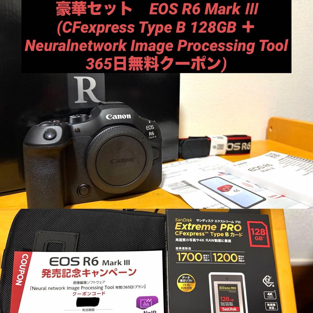 ⭐︎極美品⭐︎Canon EOS R6 Mark III 豪華セット