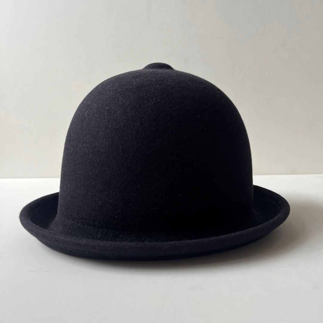 【試着のみ】ノックの帽子屋 ボーラーハット 一点モノ