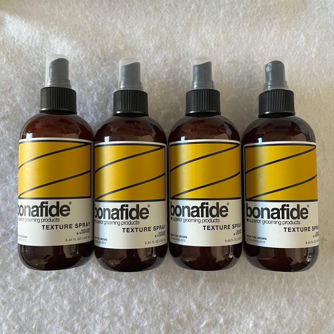 bonafide TEXTURE SPRAY テクスチャスプレー 4本250ml