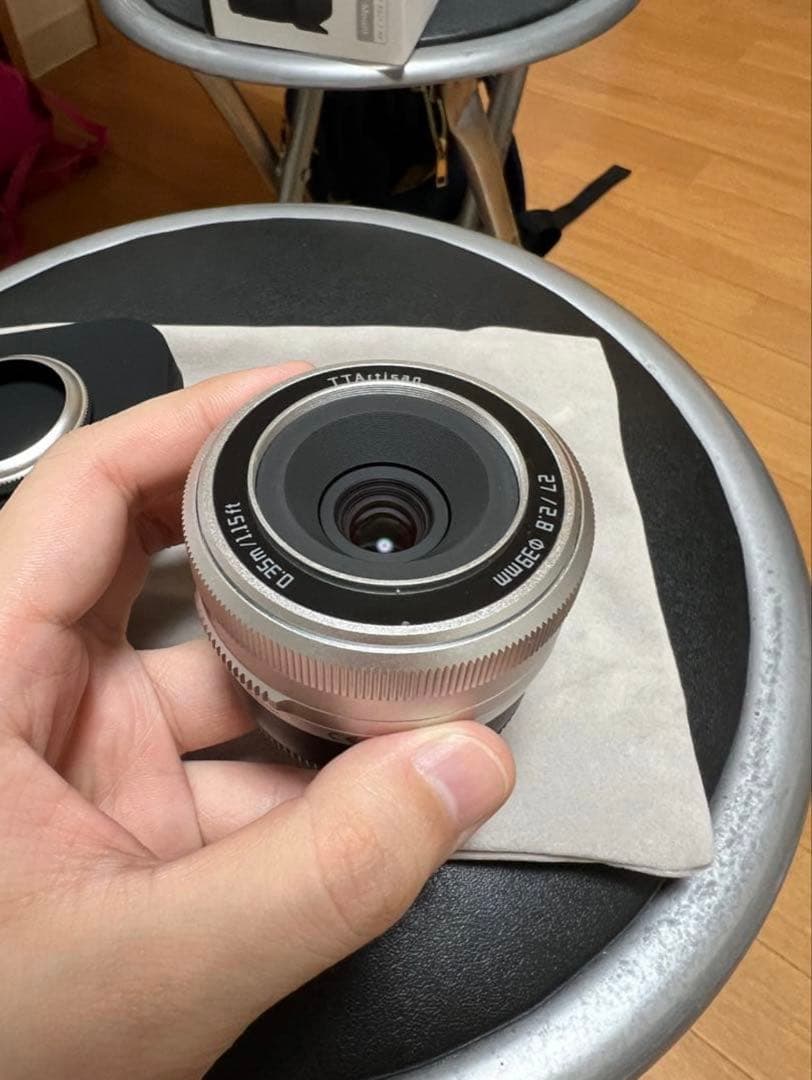 TTArtisan 27mm f2.8 富士フイルムXマウント シルバー