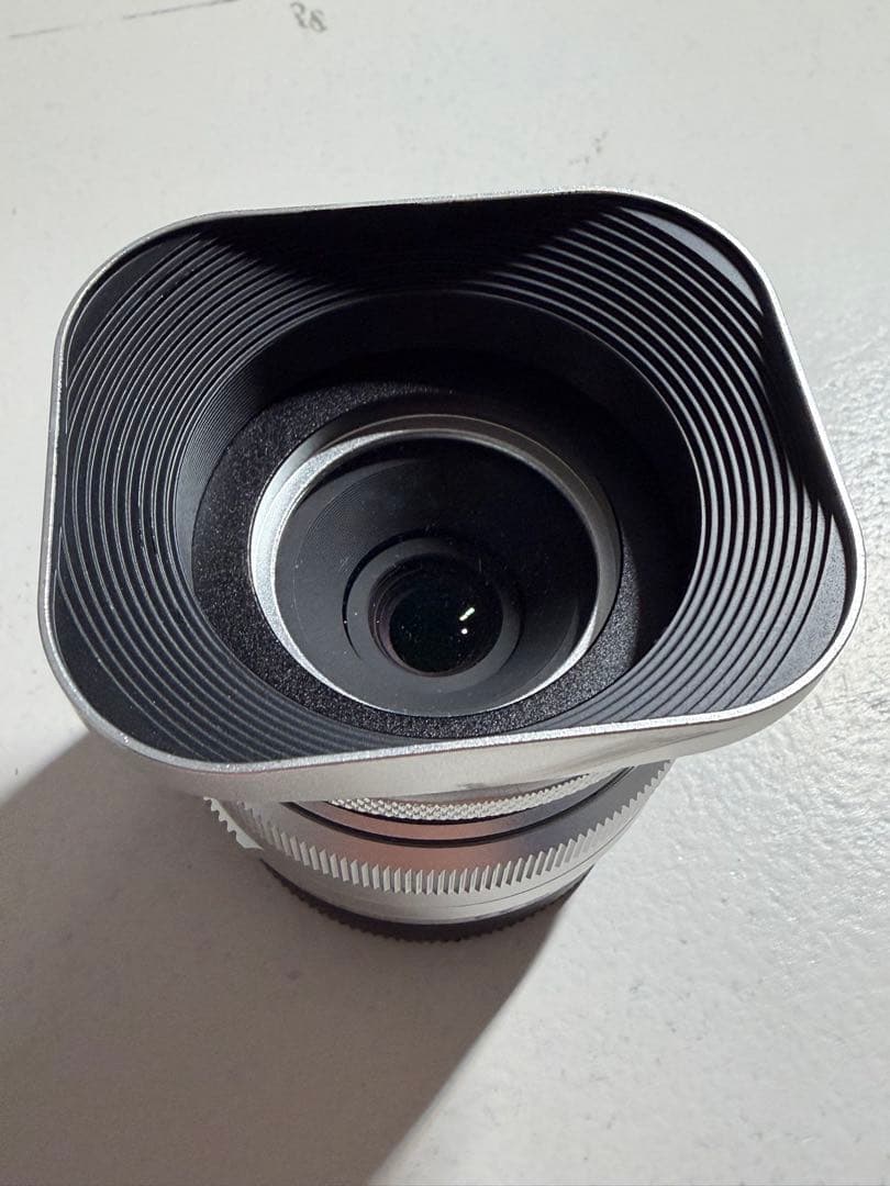 TTArtisan 27mm f2.8 富士フイルムXマウント シルバー