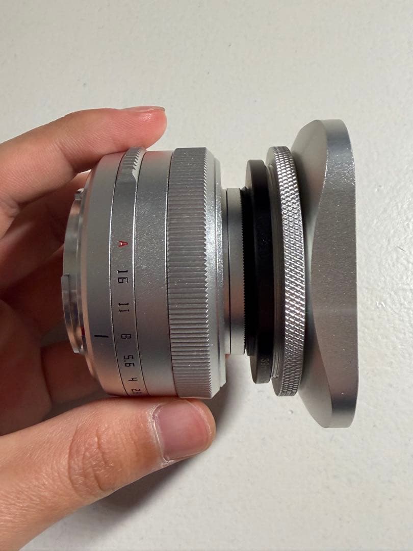 TTArtisan 27mm f2.8 富士フイルムXマウント シルバー