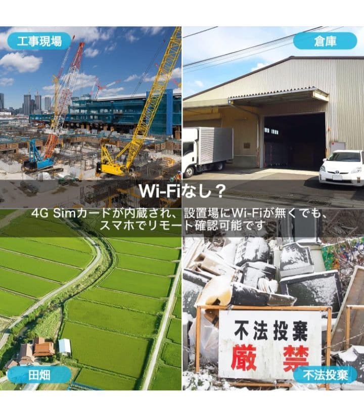 Genbolt GB213-4G LTE防犯カメラ 新品