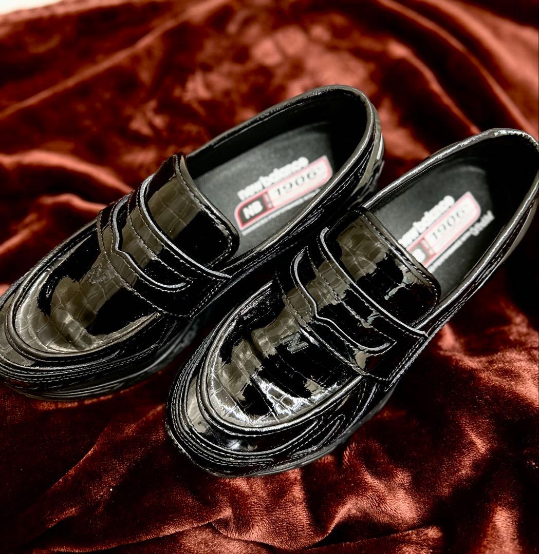 NEW BALANCE 1906Lブラックエナメル24cm SALE