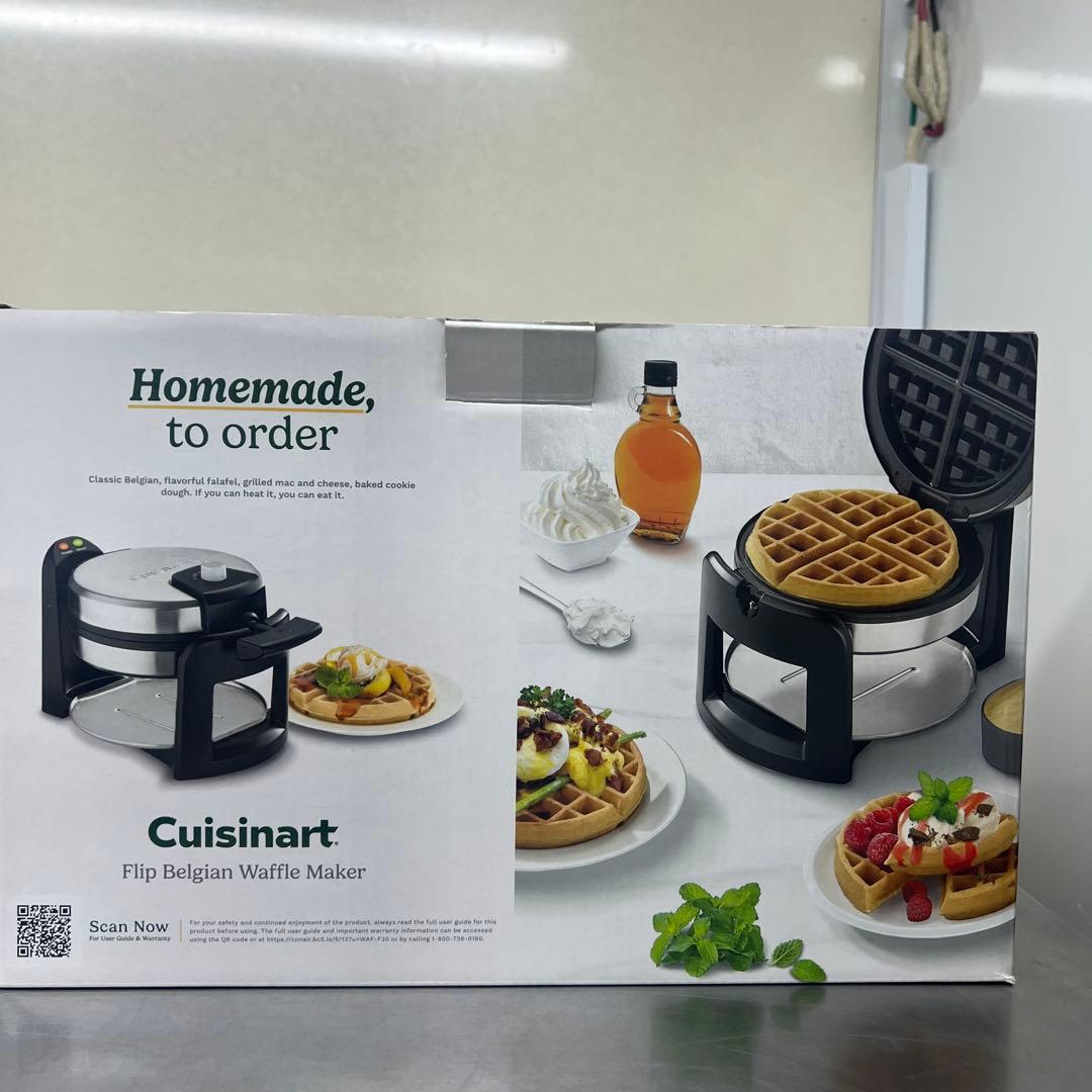 クイジナート Cuisinart 180度回転 ベルギーワッフルメーカー