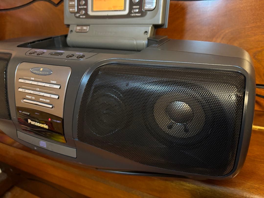 Panasonic RX-DT07 CDラジカセ：作動品