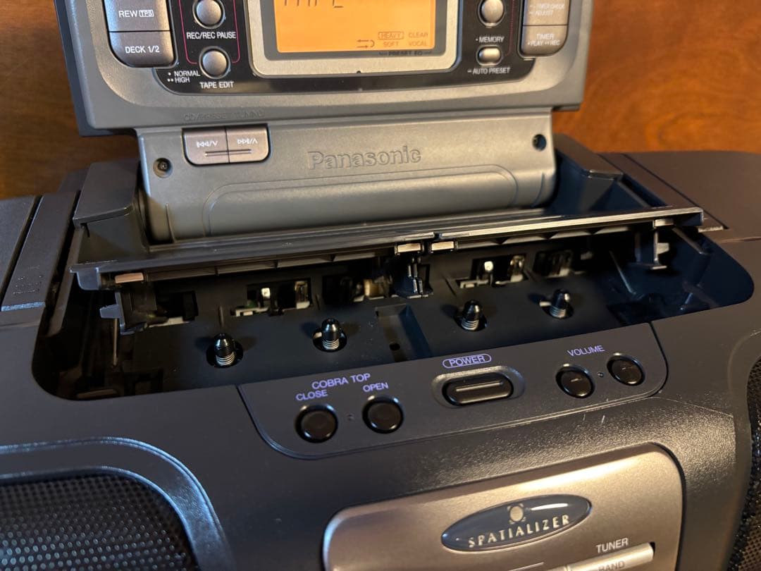 Panasonic RX-DT07 CDラジカセ：作動品