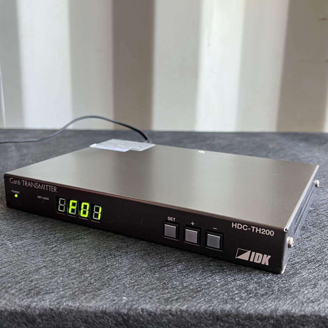 A27美品✨　IDK HDC-TH200 HDMI アナログ HDBase送信器