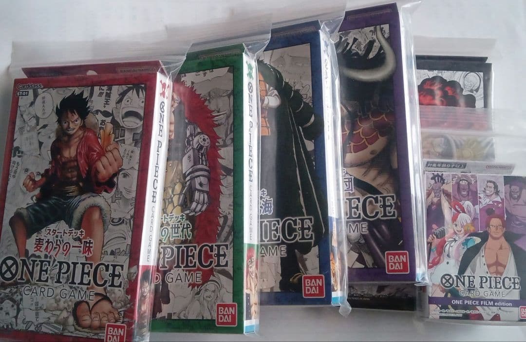 ONE PIECE 強大な敵 新品未開封 1BOX スターデッキ ９点セット