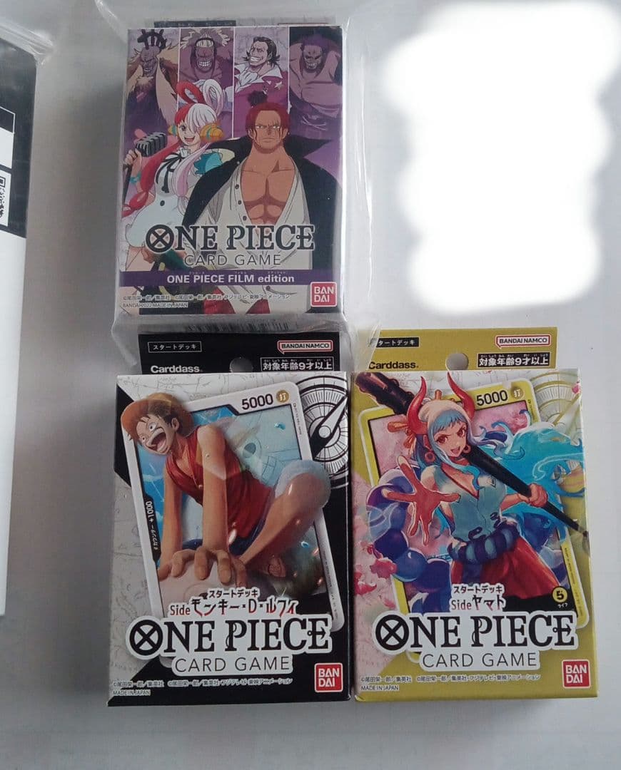 ONE PIECE 強大な敵 新品未開封 1BOX スターデッキ ９点セット