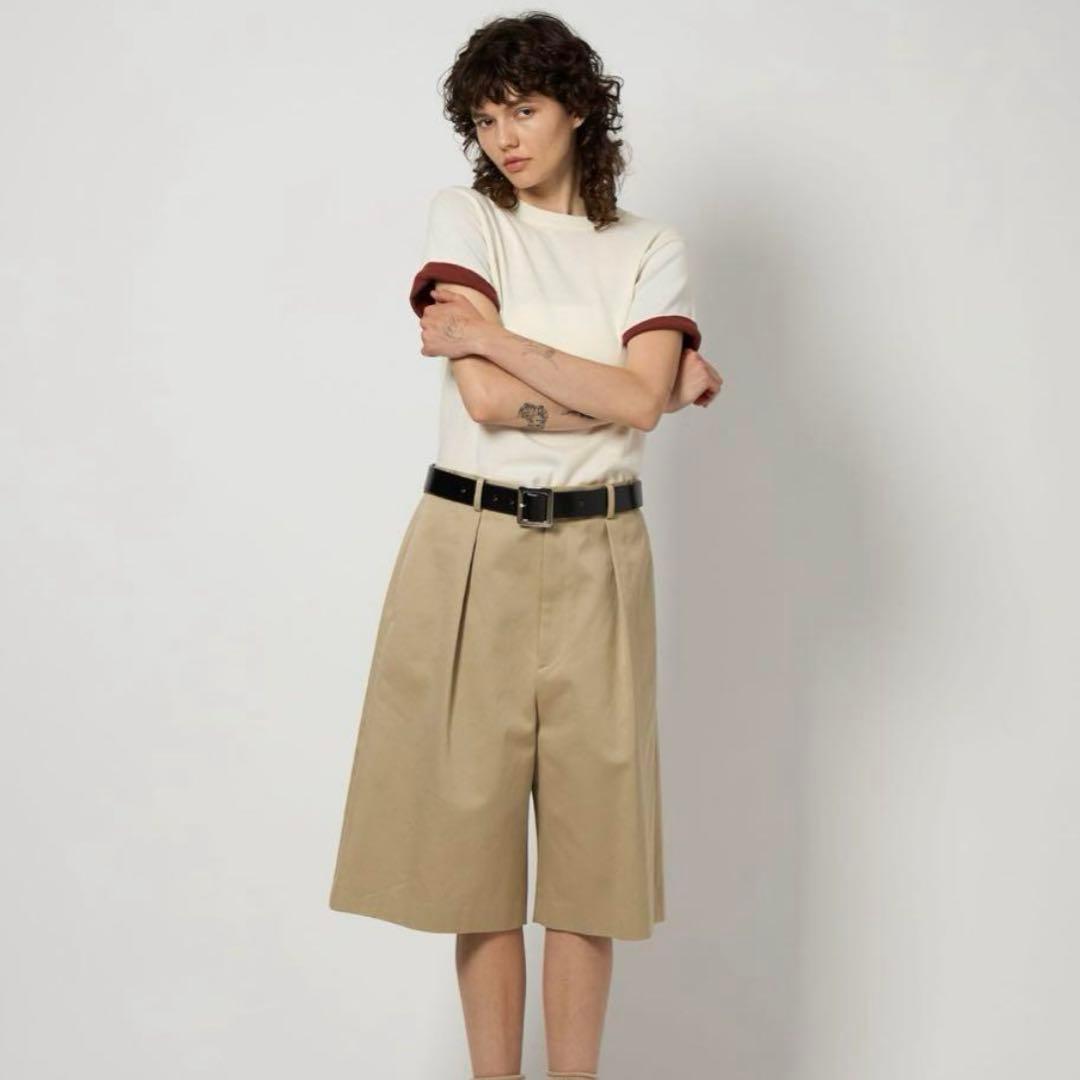 roku 6 コットンチノハーフパンツ