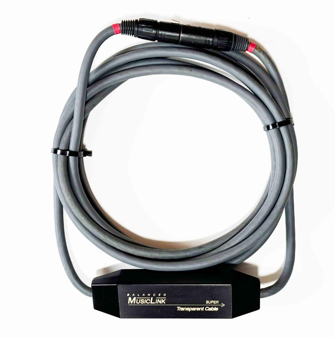 ■Transparent MUSIC LINK 　XLRケーブル 4.5m 2本