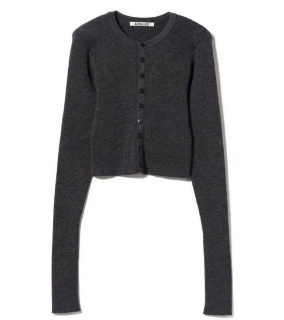 トップス d79.ySUPERFINEWOOLHIGHGAUGERIBKNIT