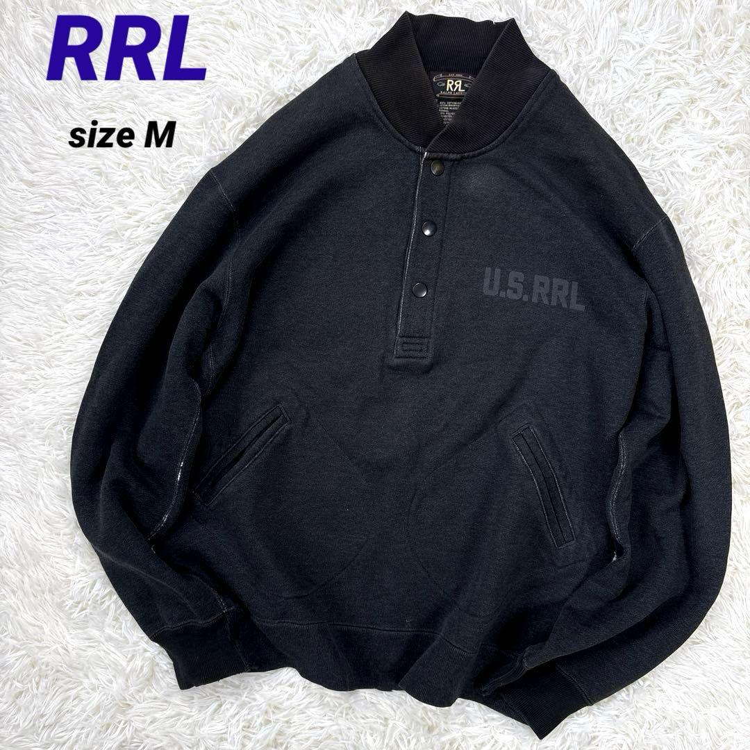 ✨希少・三ツ星✨RRL スウェット　プルオーバー　ヘンリーネック　ヴィンテージ