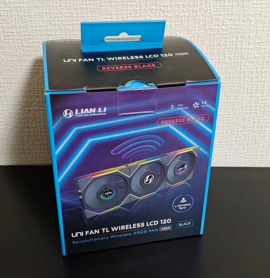 PC用ファン・クーラー Lian Li UNI FAN SL WIRELESS LCD 120