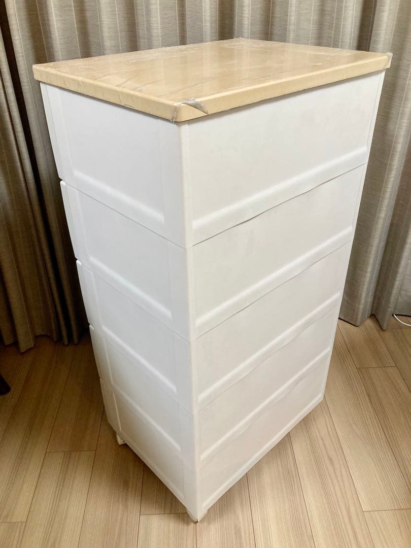 天馬 フィッツプラス 幅55cm5段 チェスト キャスター付き