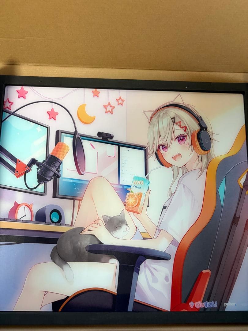 ガラスマウスパッド　vspo ぶいすぽ　小森めと