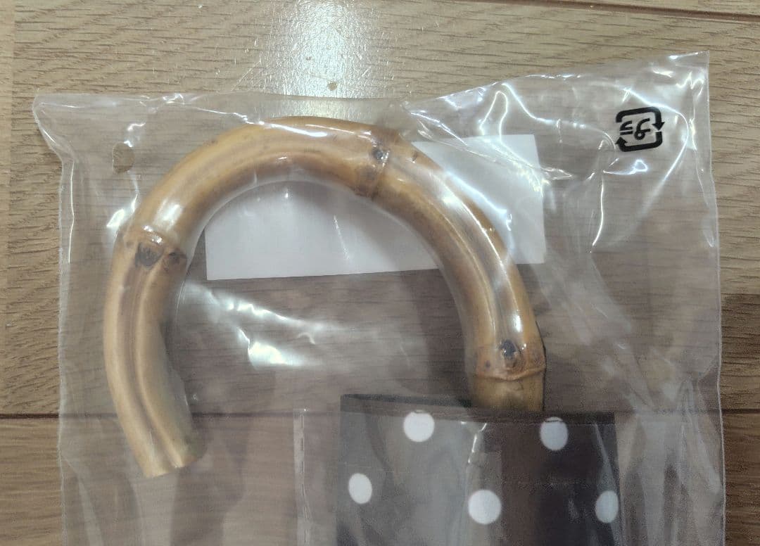 FORME 東原亜希 晴雨兼用折りたたみ日傘 ブラウンドット