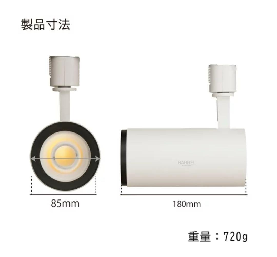 植物育成LED 2個セット【ダクトレール用スポットライト】