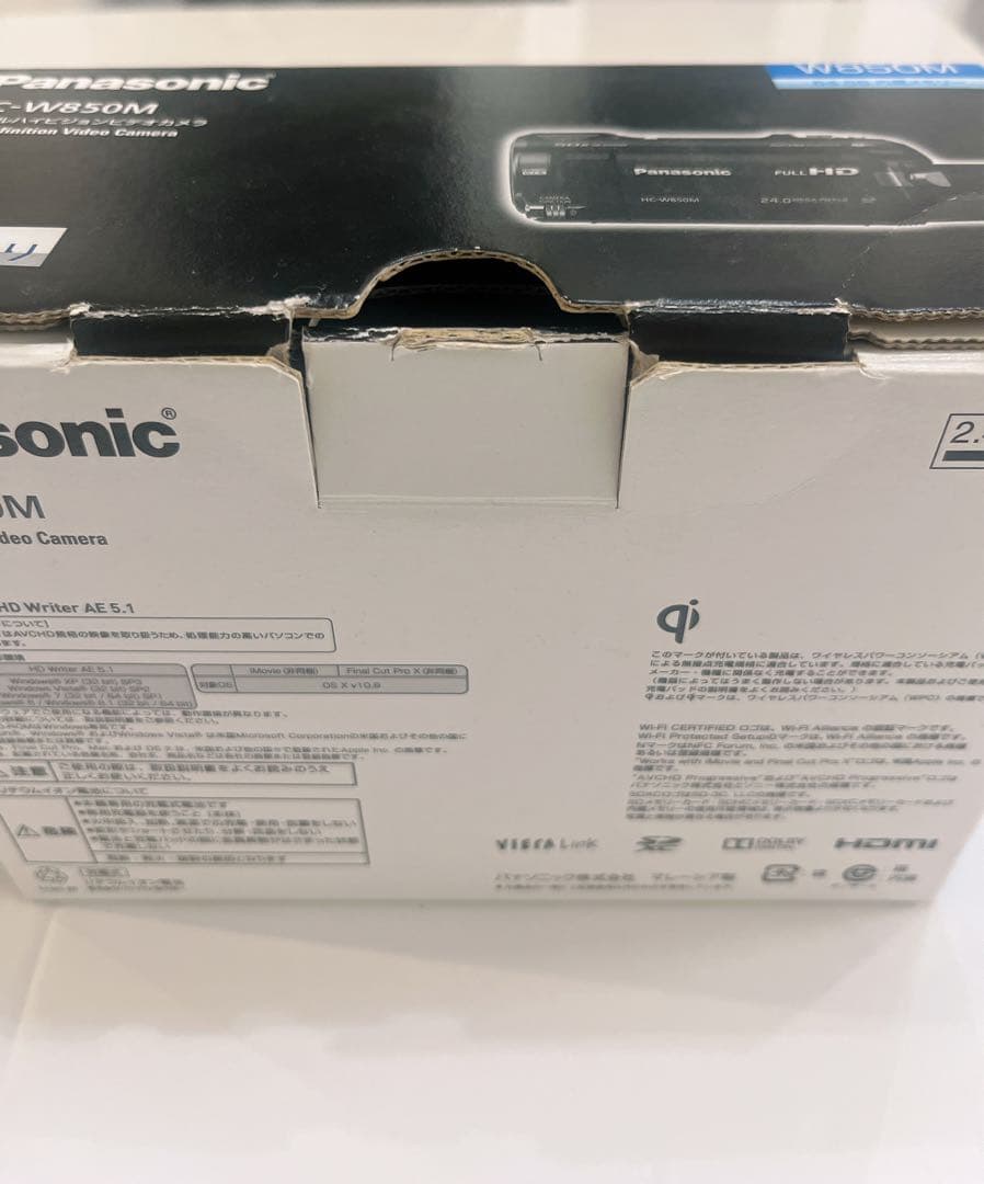 Panasonic デジタルハイビジョンカメラ HC-W850M