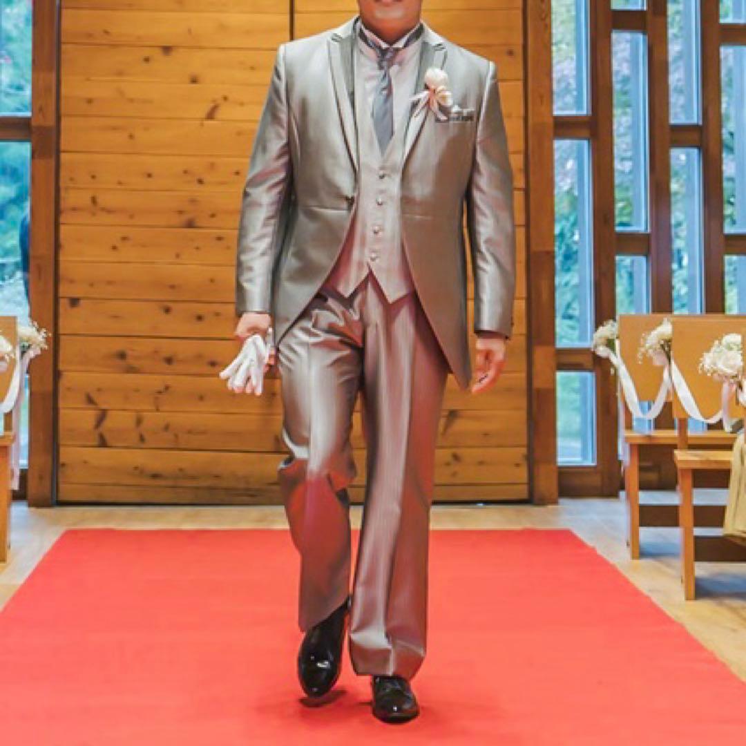 ficce ブラックレザードレスシューズ ストレートチップ　28cm ブラック