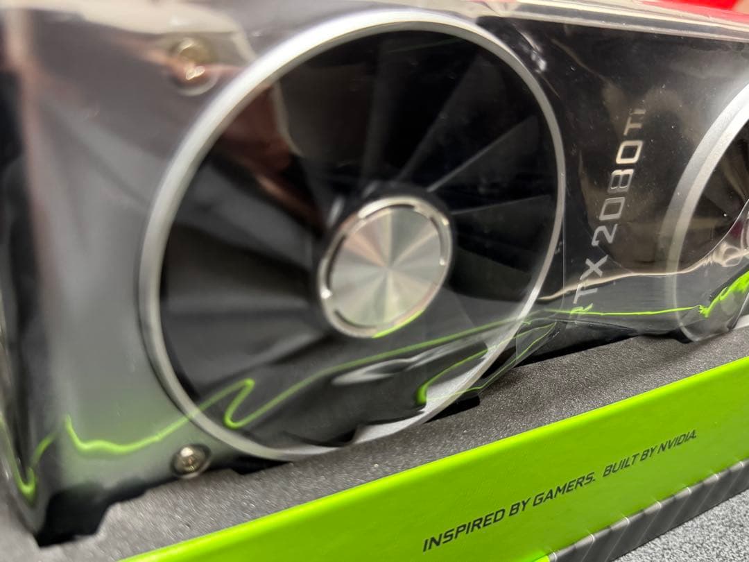 【極美品】NVIDIA RTX2080ti 使用5時間以内
