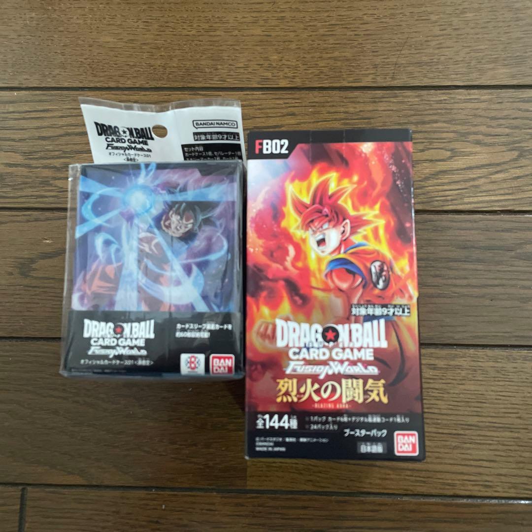 フュージョンワールド　烈火の闘気　カードケース　プレイマット