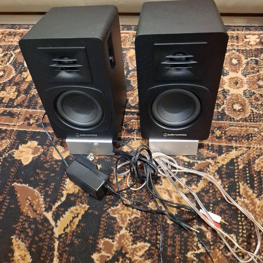 audio-technica スピーカー バスレフポート付き 黒
