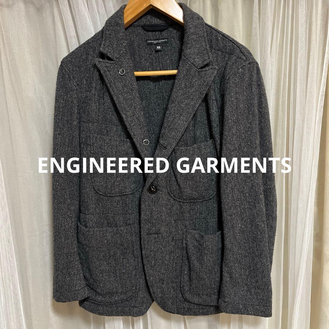 エンジニアードガーメンツ Bedford Jacket ウール グレーXS