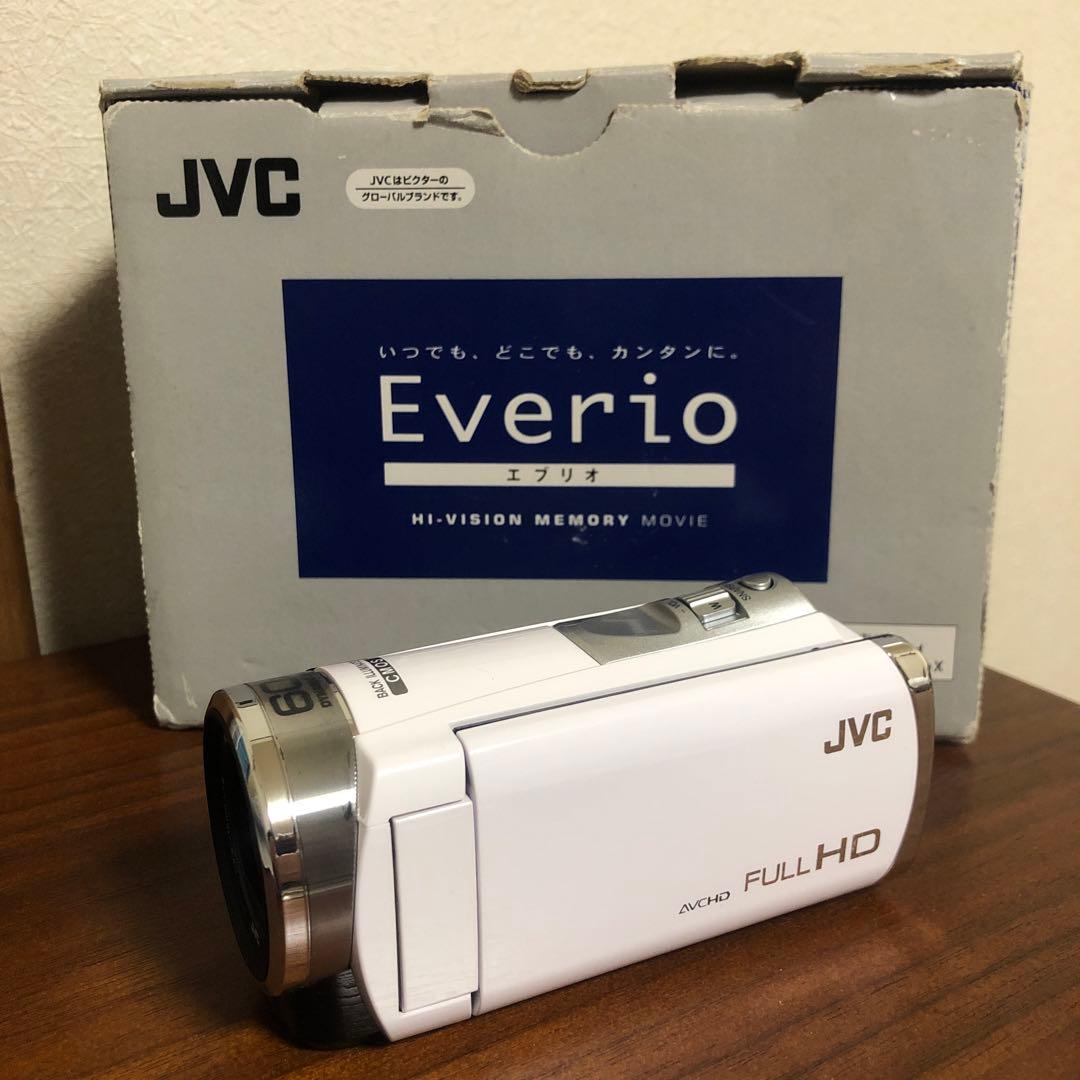 完品 JVC Everio GZ-HM155 ビデオカメラ 美品