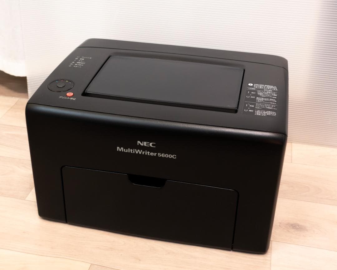 カラーレーザープリンタ NEC 5600C　【残印刷枚数90%以上+トナー付き】