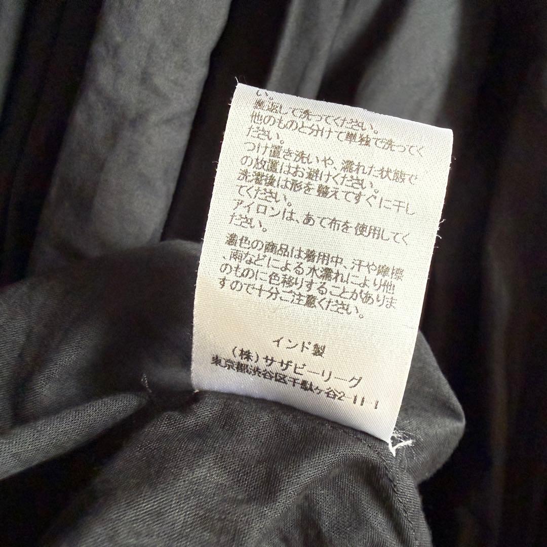 Merlette マーレット BYWARD ギャザースリーブ ティアードドレス