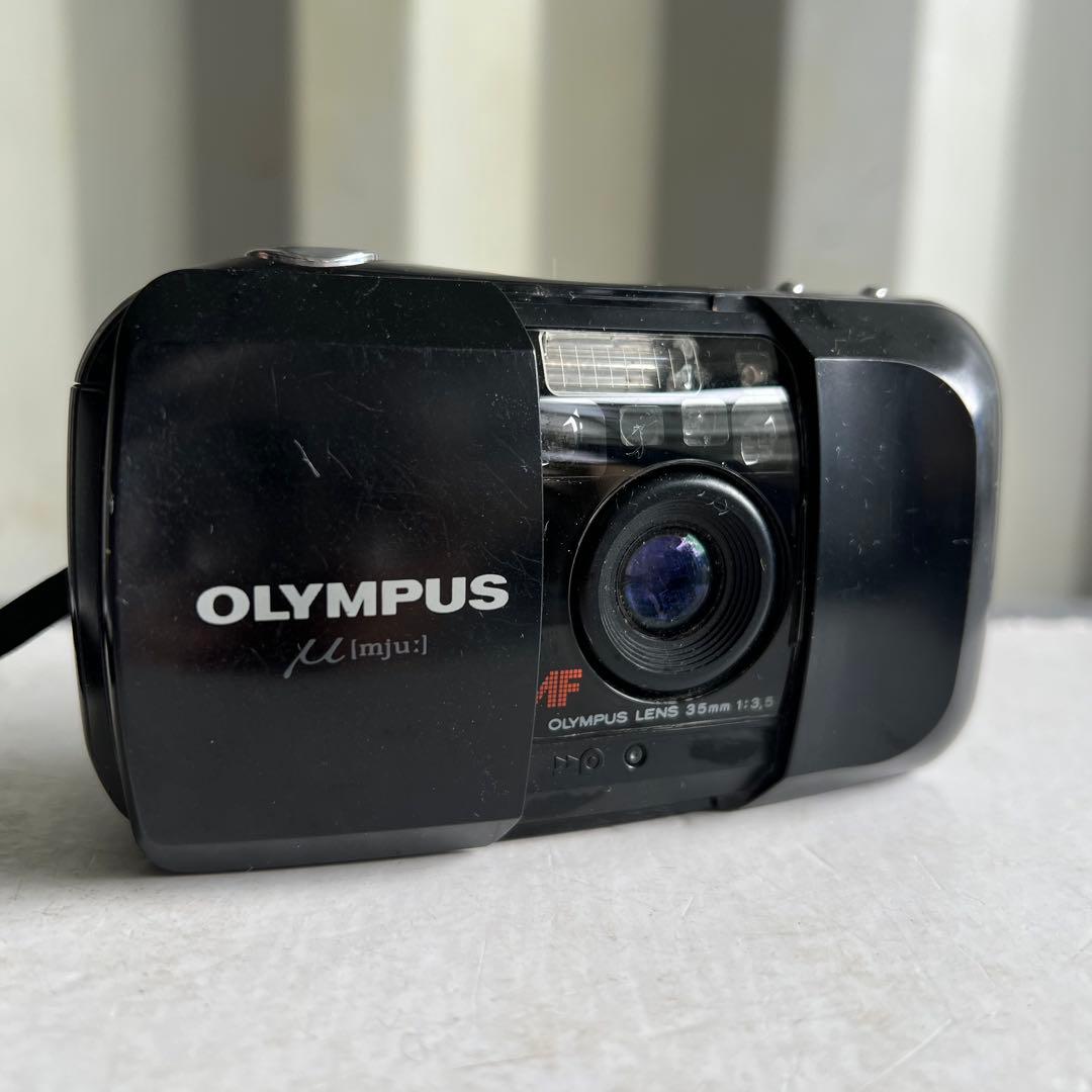 D59激安早い者勝ち✨　OLYMPUS u mju 35mm フィルムカメラ