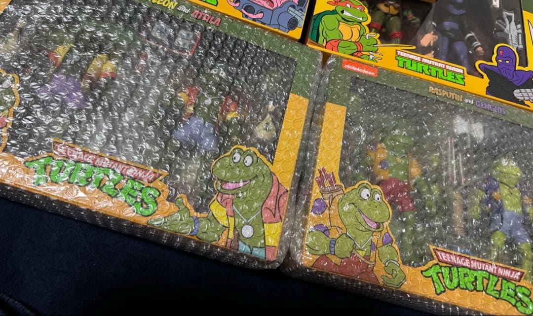 NECA ナポレオン＆アッチラ・ラスプーチン＆ジンギス タートルズ ネカ