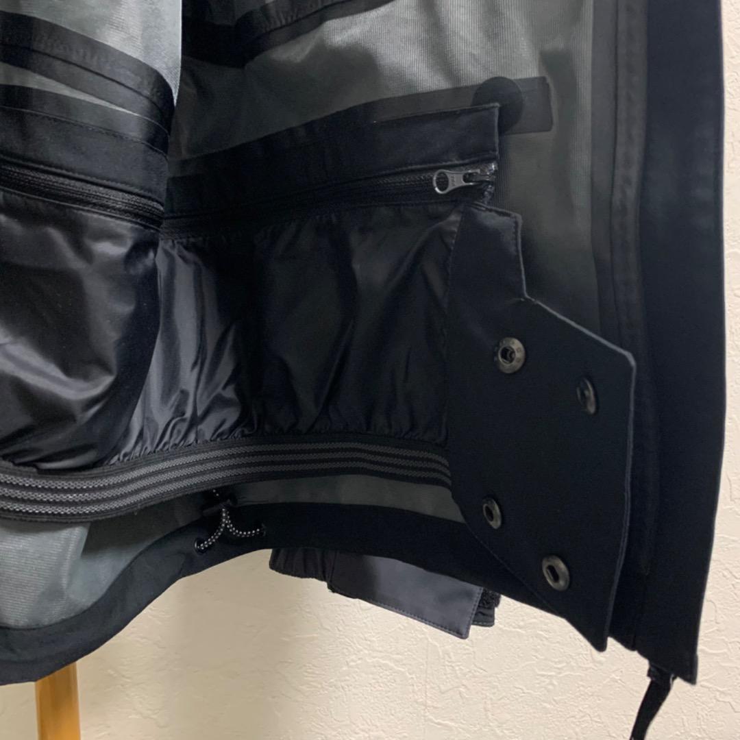 アディダス スキーウェア マウンテンパーカー M 黒 adidas 激レア