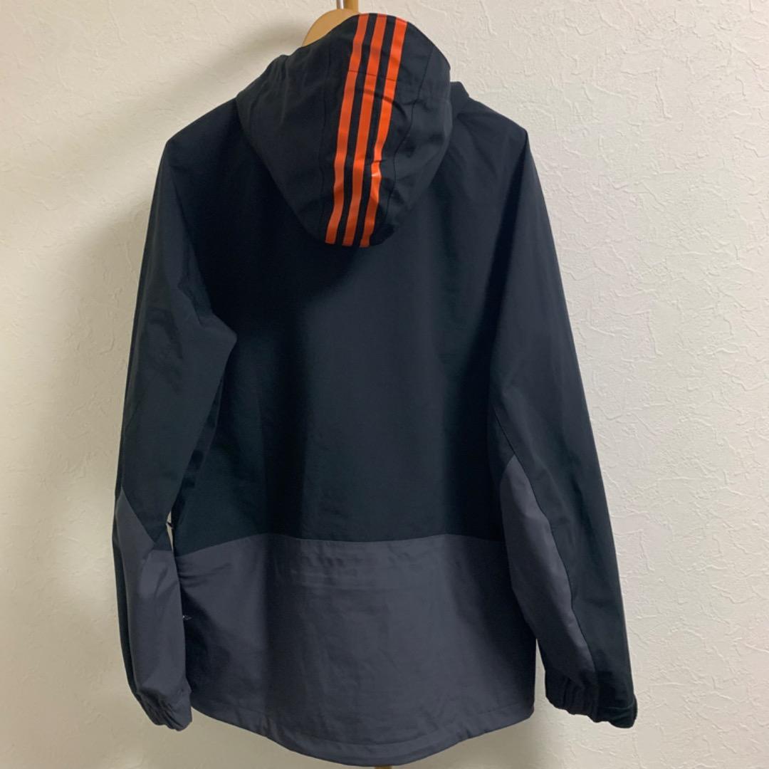 アディダス スキーウェア マウンテンパーカー M 黒 adidas 激レア