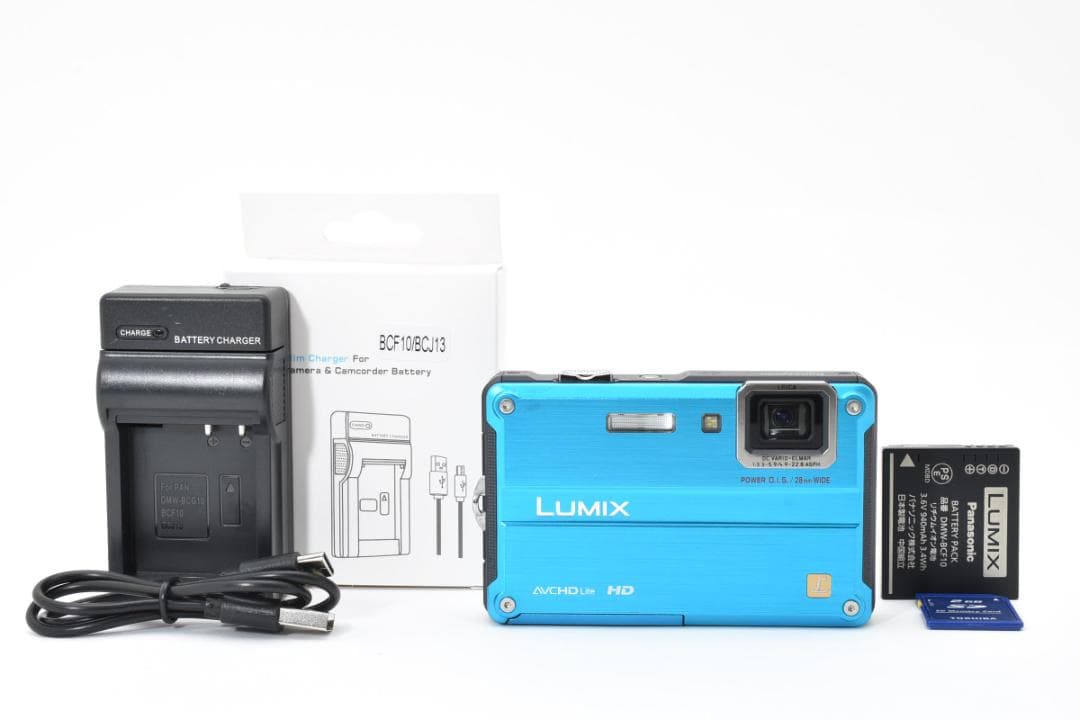 【お値下げ歓迎・美品】Panasonic LUMIX DMC-FT2 防水カメラ