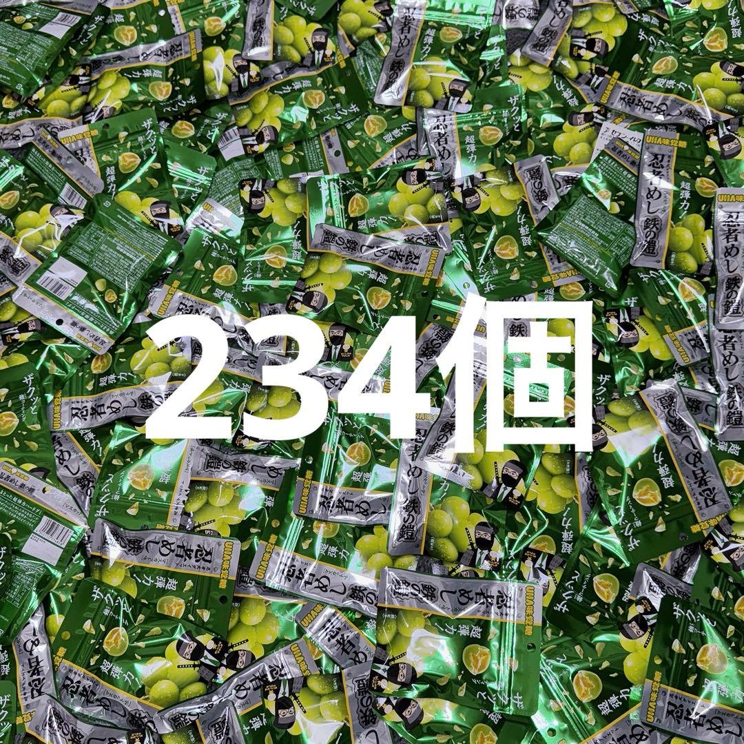 UHA味覚糖 忍者めし 鉄の鎧 マスカット味 234袋
